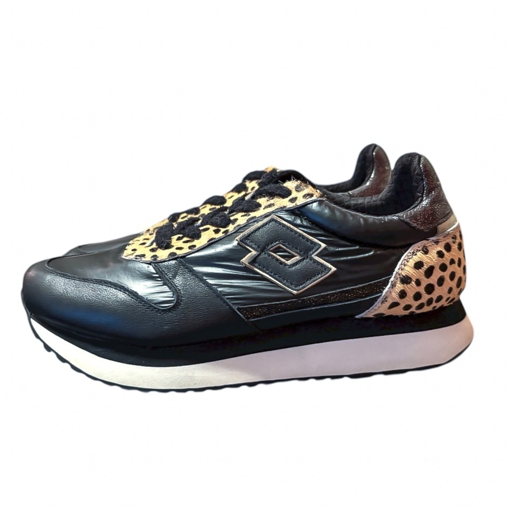 Lotto Leggenda Wedge Leopard W Sneakers - Picture 6 of 13